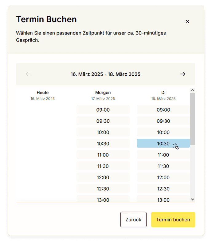 3. Termin buchen - Timing.png